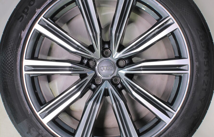 Audi Audi Q8 4M S-line 21 Zoll Felgen Continental Sommerkompletträder Original