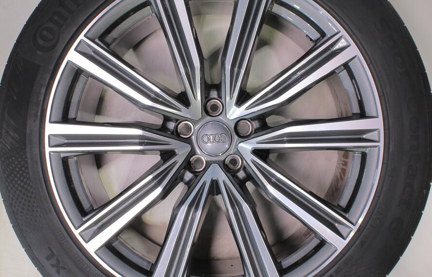 Audi Audi Q8 4M S-line 21 Zoll Felgen Continental Sommerkompletträder Original