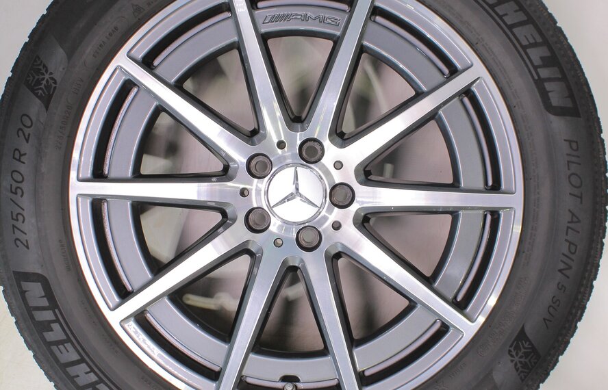 Mercedes Mercedes GLE 53 63 W167 20-Zoll-Felgen Michelin Winterkompletträder Original