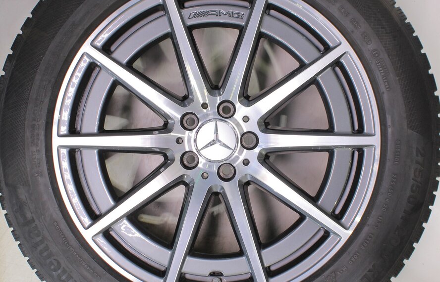 Mercedes Mercedes GLE 53 63 W167 20 Zoll Felgen Continental Winterkompletträder Original