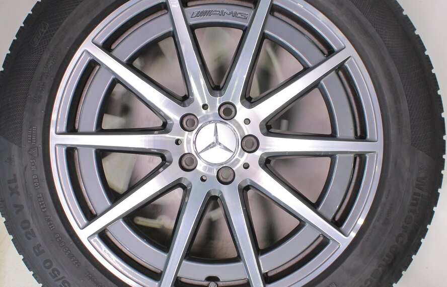 Mercedes Mercedes GLE 53 63 W167 20 Zoll Felgen Continental Winterkompletträder Original
