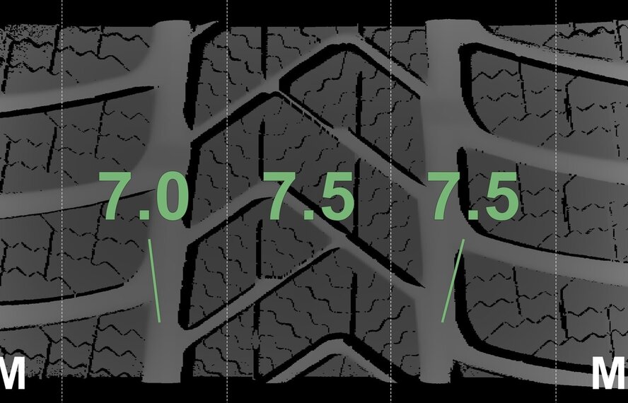 Mercedes Mercedes A-, B- und CLA-Klasse W177 C118 W247 18-Zoll-Felgen Pirelli-Winterkompletträder Original