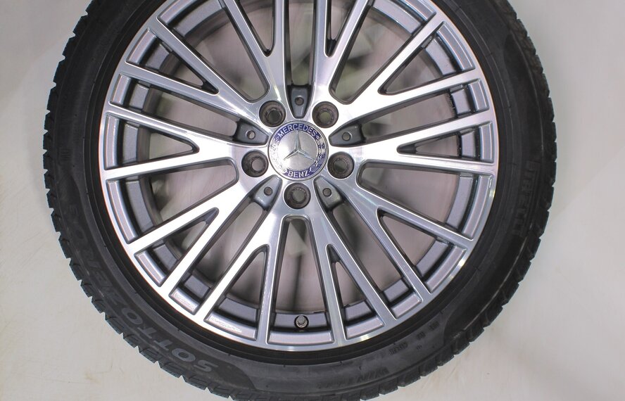 Mercedes Mercedes A-, B- und CLA-Klasse W177 C118 W247 18-Zoll-Felgen Pirelli-Winterkompletträder Original
