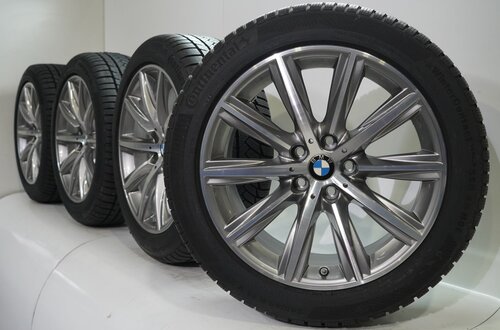 BMW BMW 5er G30 G31 8er G14 G15 G16 684 18 Zoll Felgen Continental Runflat Winterkompletträder Neu Original