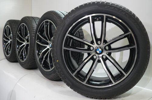 BMW BMW 5er G30 G31 8er G14 G15 G16 662M 18 Zoll Felgen Pirelli Runflat Winterkompletträder Neu Original