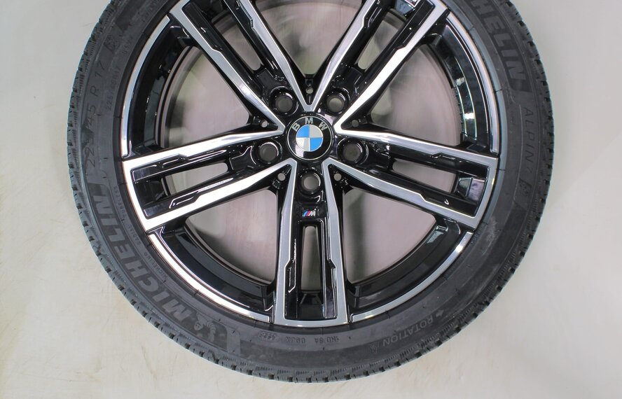 BMW BMW 1er 2er Reihe F40 F44 2er Gran Coupé 550M 17 Zoll Felgen Michelin Winterkompletträder Neu Original