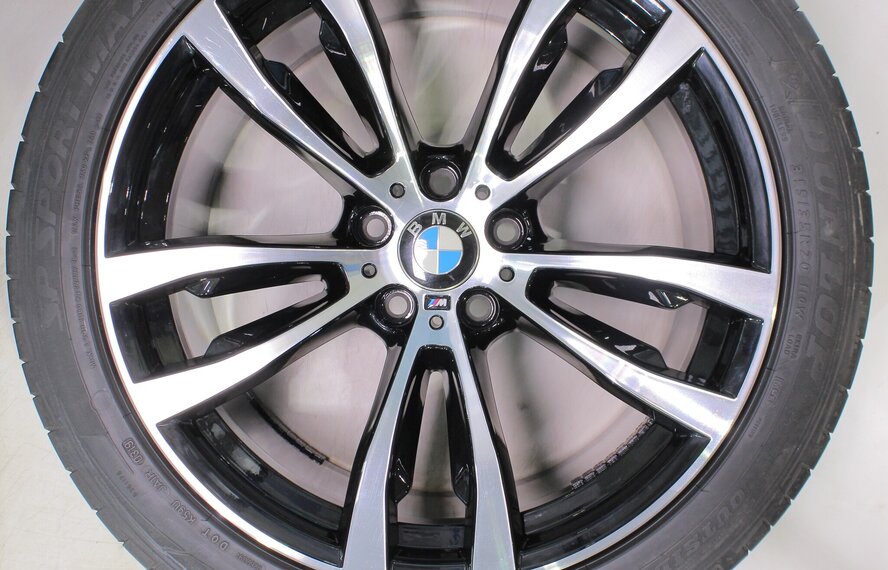 BMW BMW X5 F15 X6 F16 469M 20 Zoll Felgen Dunlop Runflat Sommerkompletträder Original