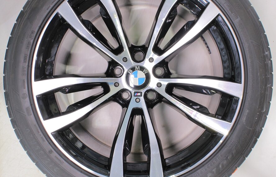 BMW BMW X5 F15 X6 F16 469M 20 Zoll Felgen Dunlop Runflat Sommerkompletträder Original
