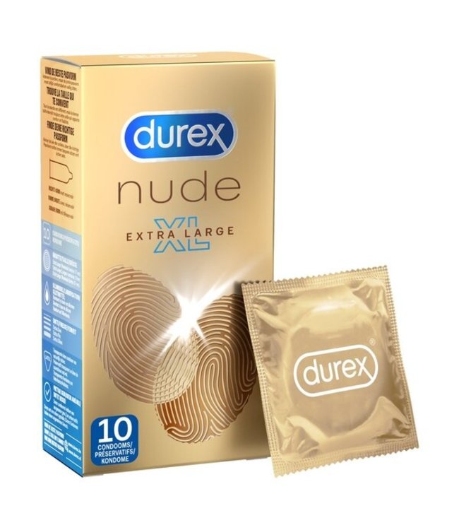 Durex Durex , Nude , Extra Large , 10 Stuks