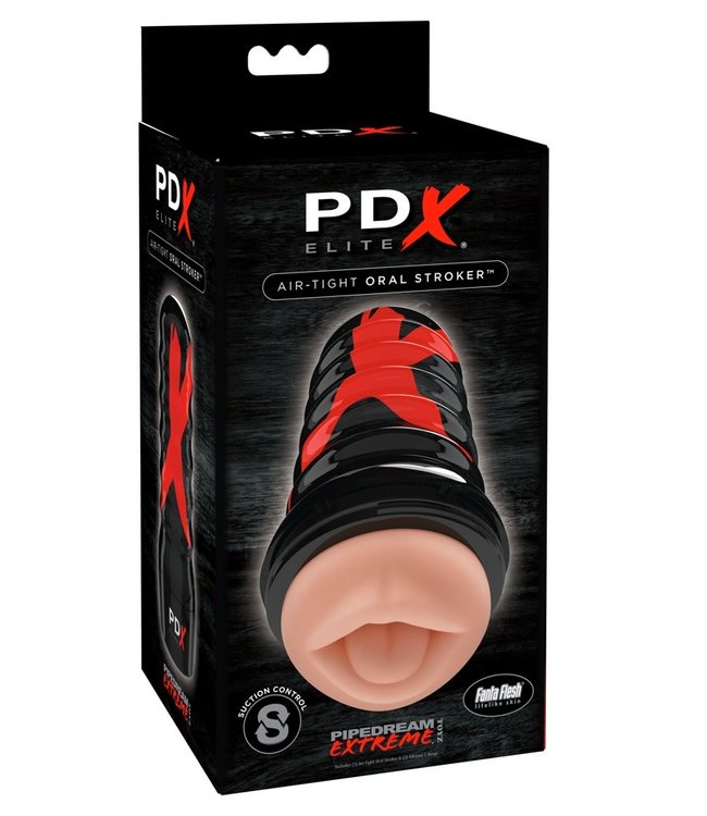 pipedream products PDX Elite , Air Tight Oral Stroker , Skin