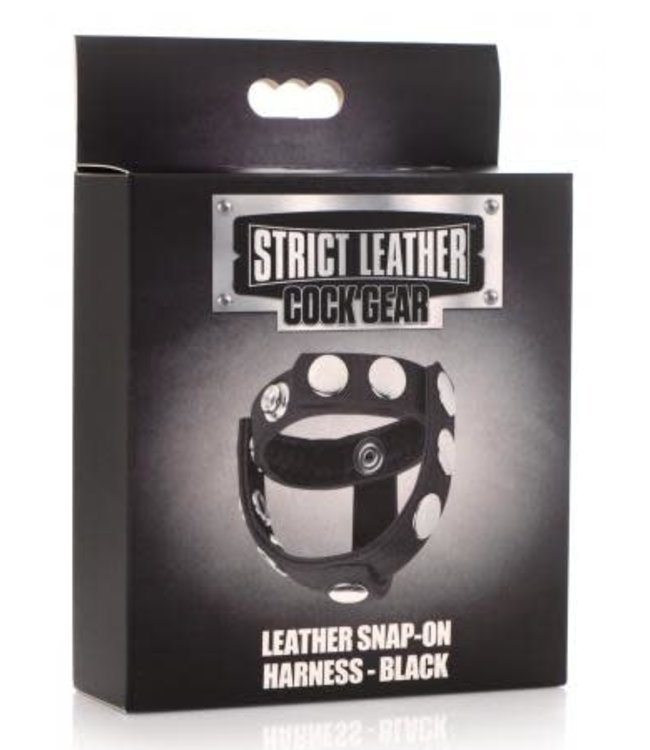 XR XR Strickt Leather Snap-on Harness