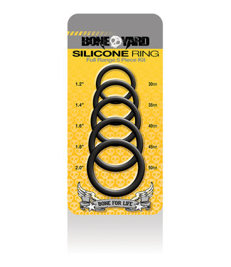 Bone Yard Silicone Ring - Cockring  SET
