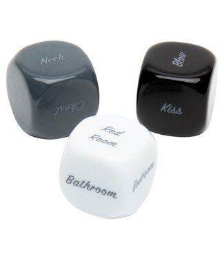 Fifty shades of grey Play Nice Kinky Dice for Couples