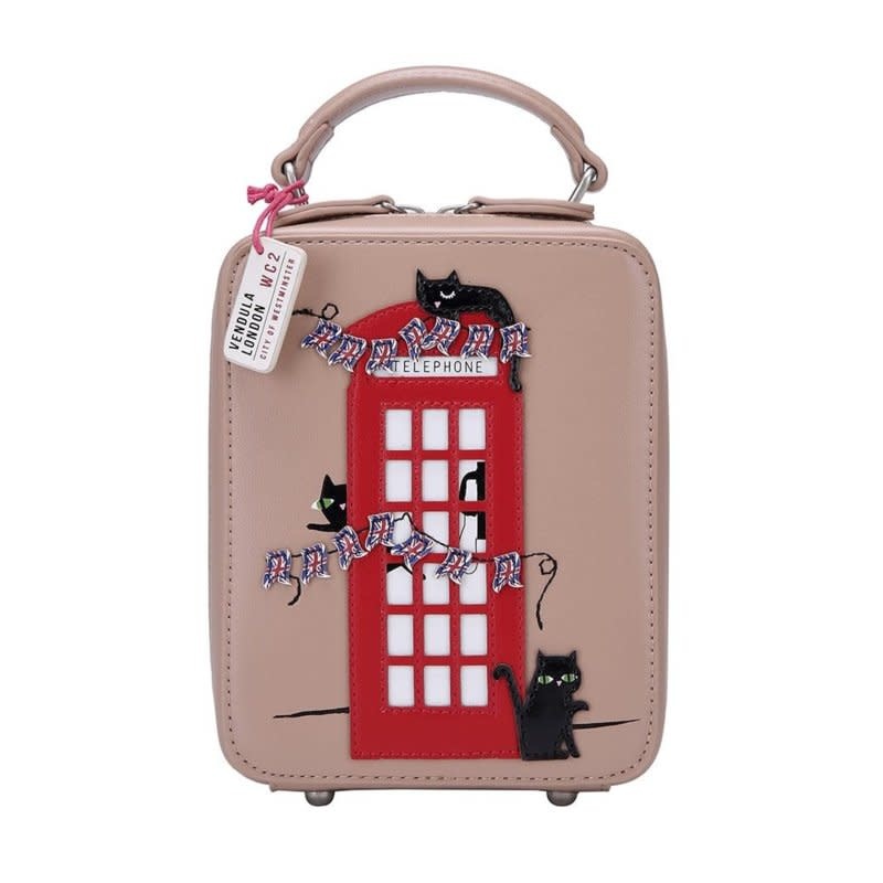 Vendula Cats London Bus Crossbody Beige SoMuch Fashion