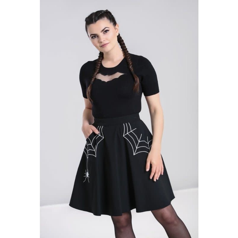 Hell Bunny Miss Muffet Mini Skirt