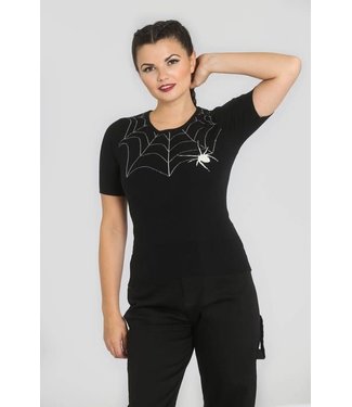 Hell Bunny Top Zwart