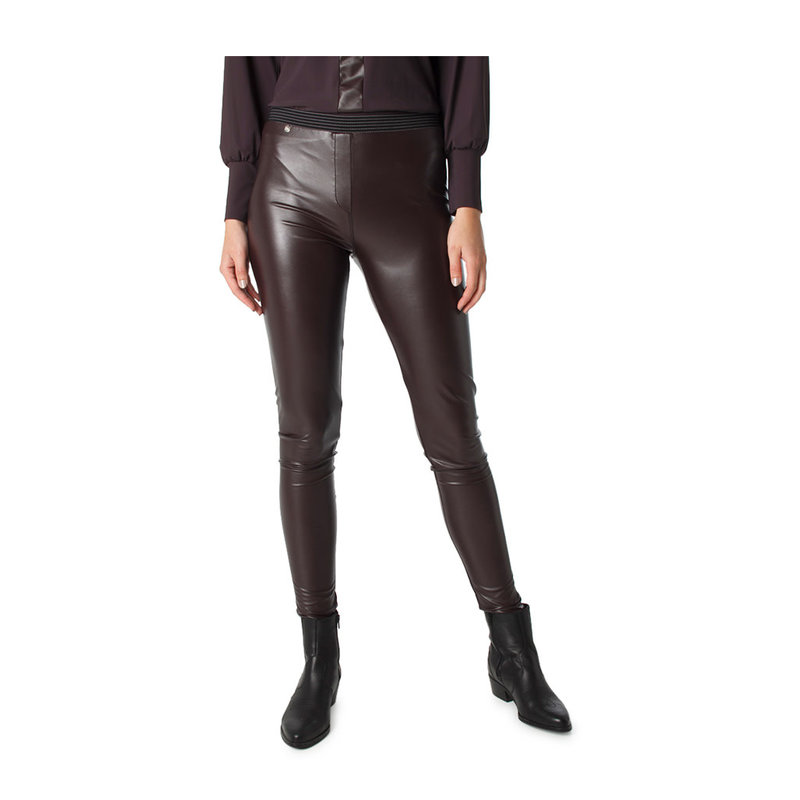 Zip 73 Legging Bordeaux