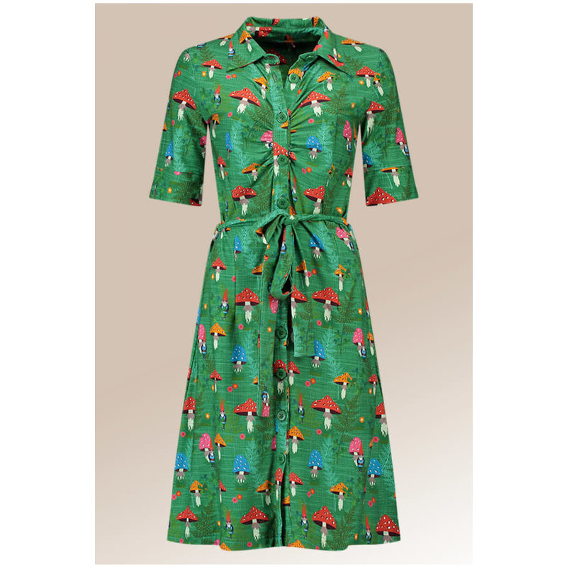 Button Dress Garden Gnome