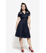 Swing Dress Denim Dark Blue