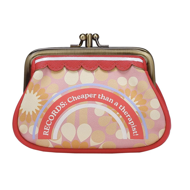 Vinyl Clipper Coin Purse