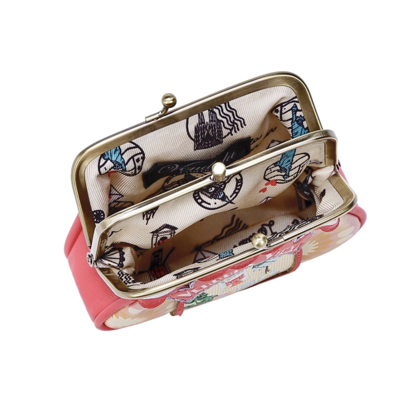 Vinyl Clipper Coin Purse