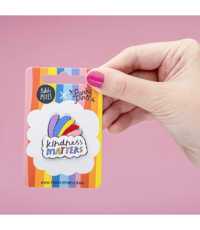 Kindness Matters Enamel Pin