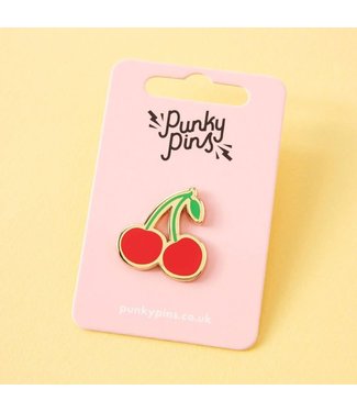 Punky Pins Cherry Enamel Pin