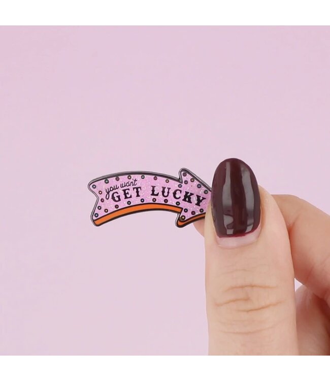 Get Lucky Enamel Pin
