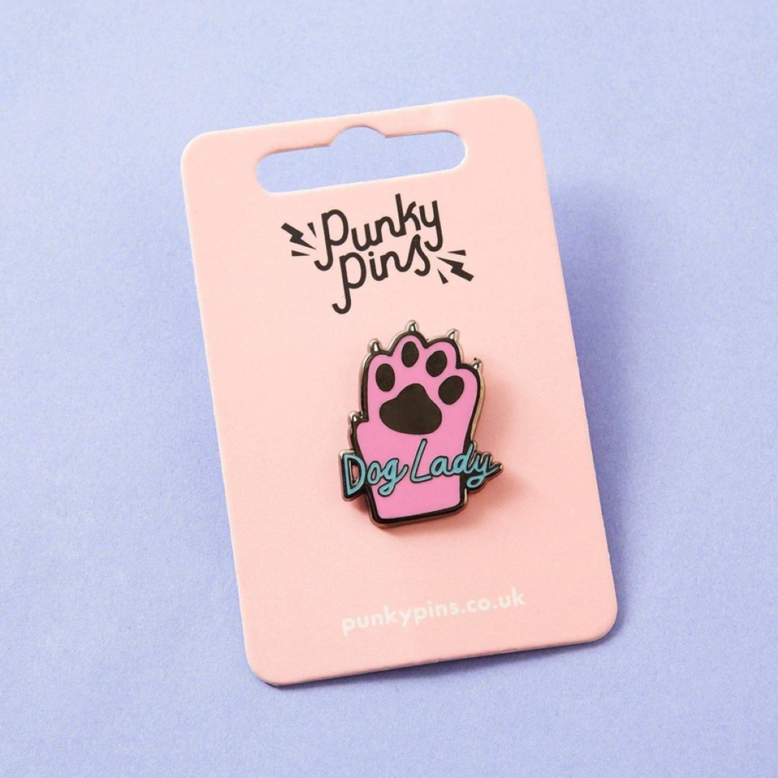Punky Pins Dogs forever  Enamel Pin