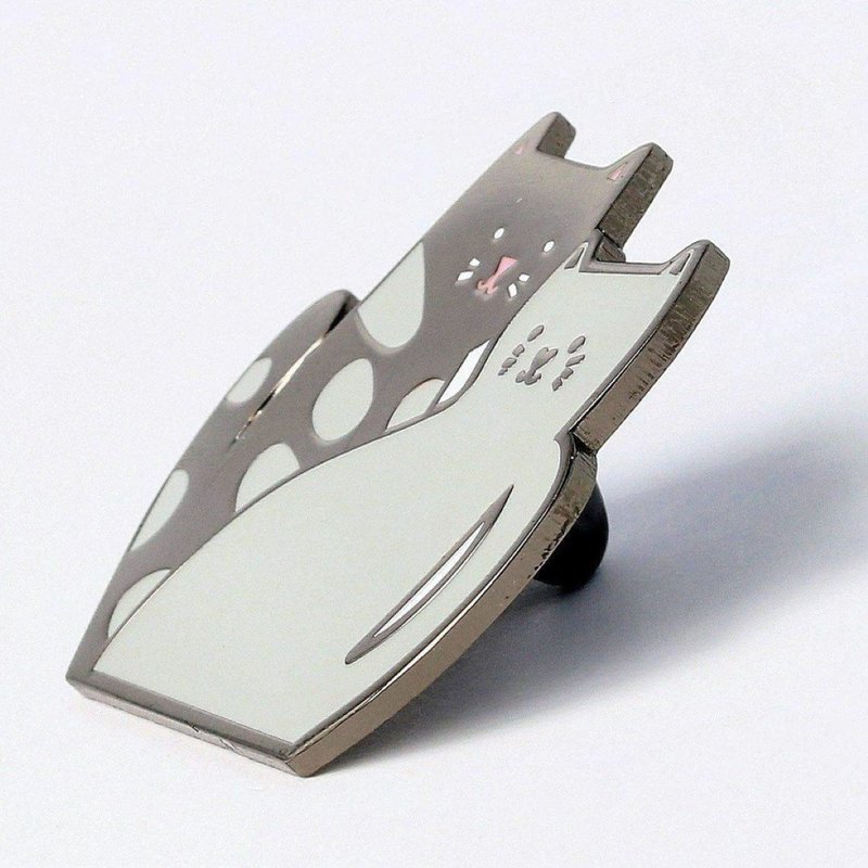 Cat-twins Enamel Pin