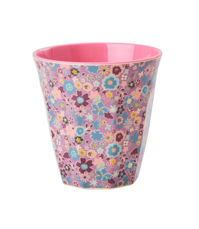 Rice Melamine lavender cup fall floral