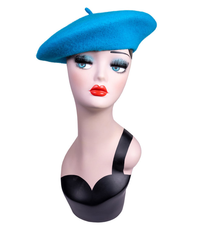 Dolphin Blue Beret