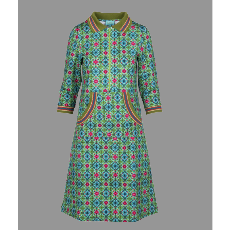 Zipper dress Kangaroo Kilim