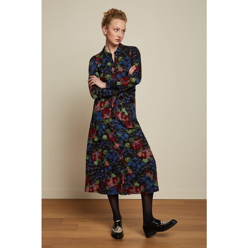 Olive dress Midi Rubell