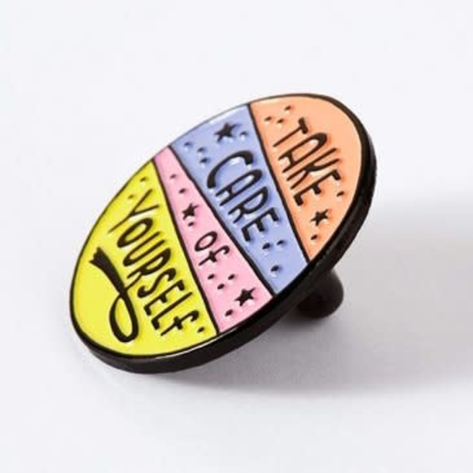 Punky Pins Take Care Of Yourself Soft Enamel Pin