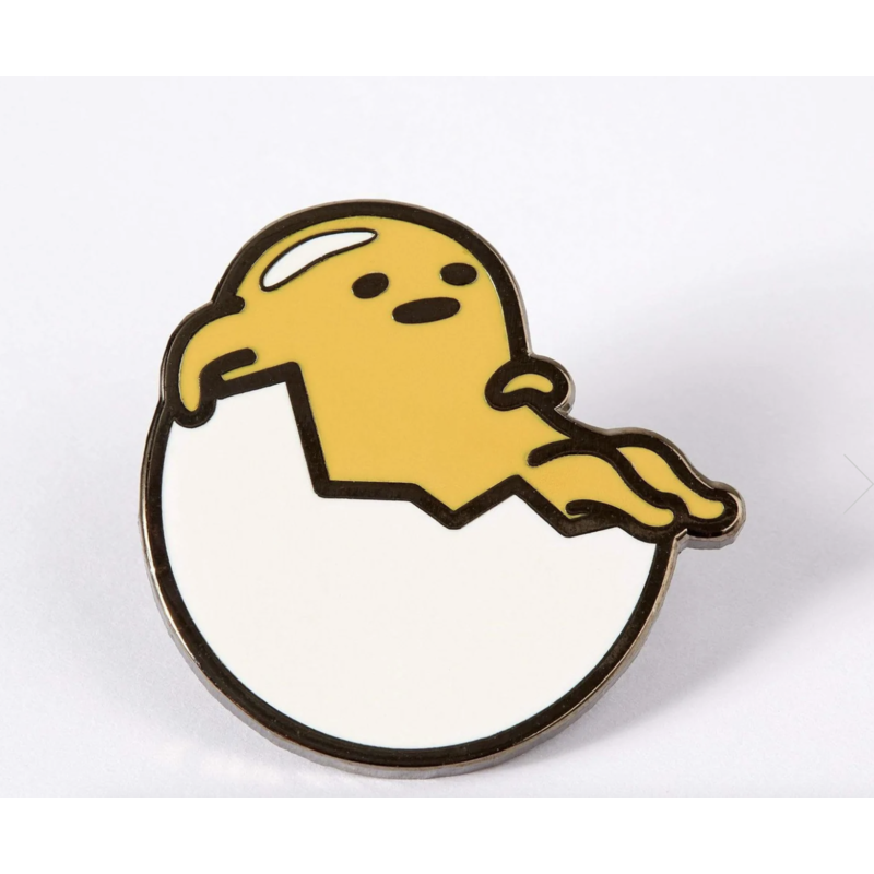 Gudetama Just Chillin Enamel Pin