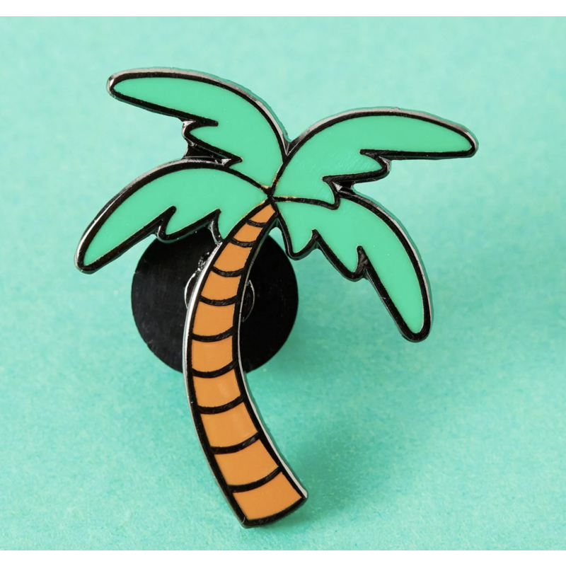 Palm Tree Enamel Pin