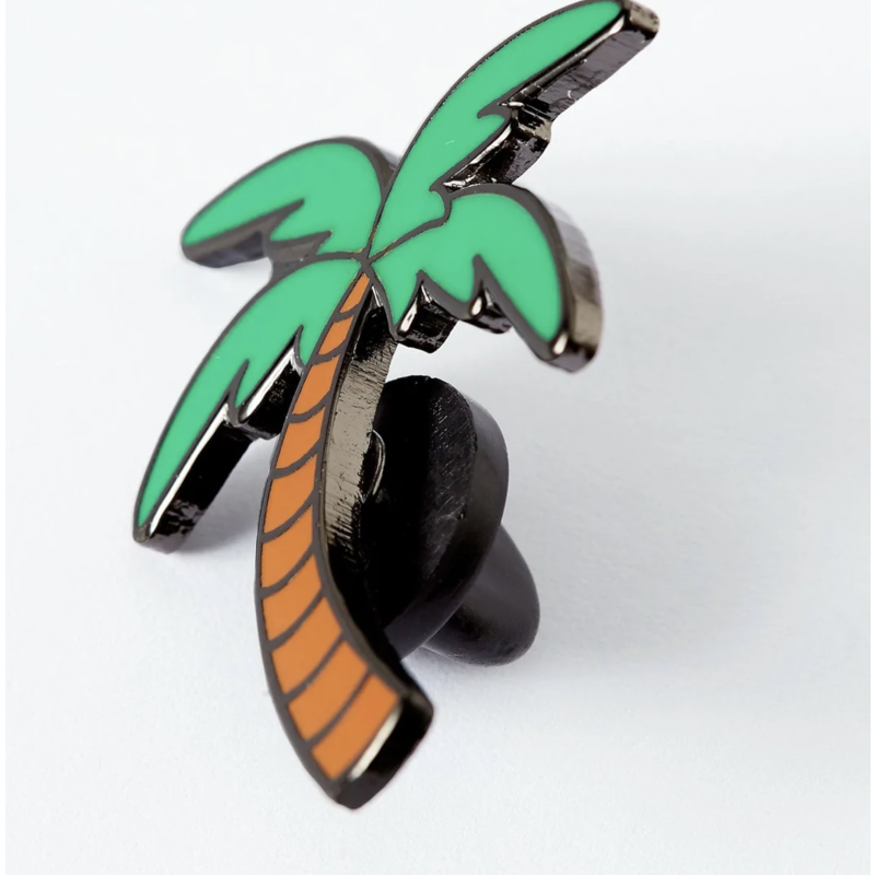 Palm Tree Enamel Pin