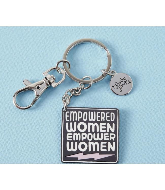 Empowered Women Enamel Keyring