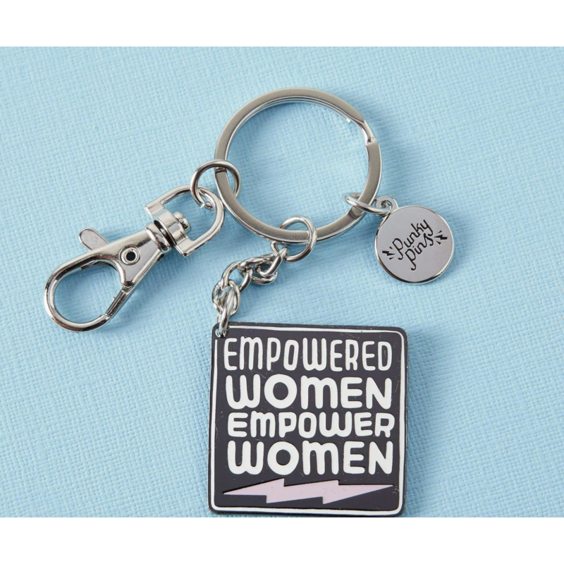 Empowered Women Enamel Keyring