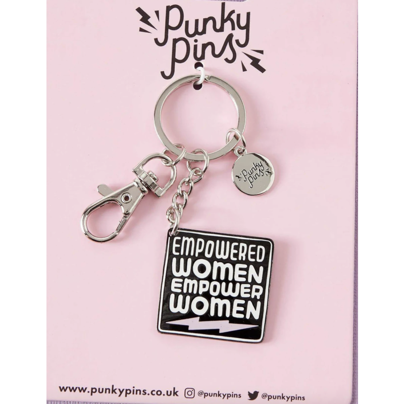 Empowered Women Enamel Keyring