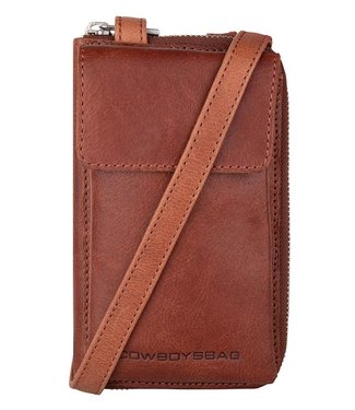 Cowboys Bag Phone Purse Garston Cognac