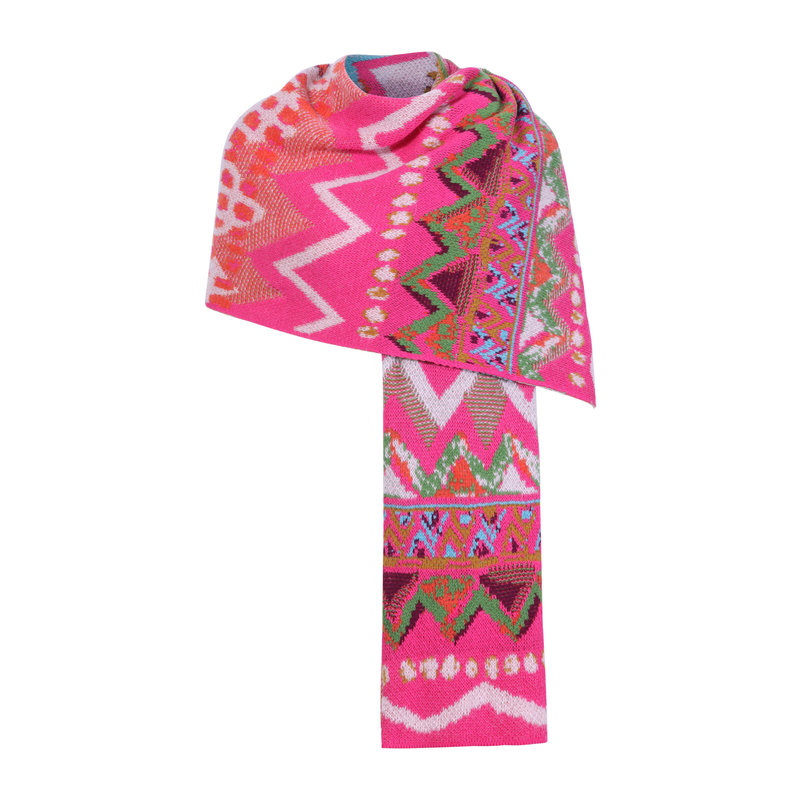 Sjaal Artistic Pattern - pastell-violett