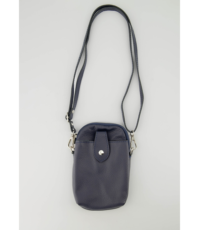 Donker Blauwe Crossbody tas