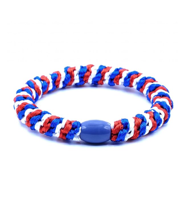 Rood/Wit/Blauw Armbandje