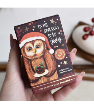 The English Soap Company Kerst zeep Owl