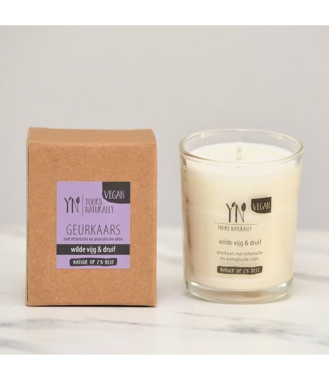 Scented candle Wild Fig & Grape