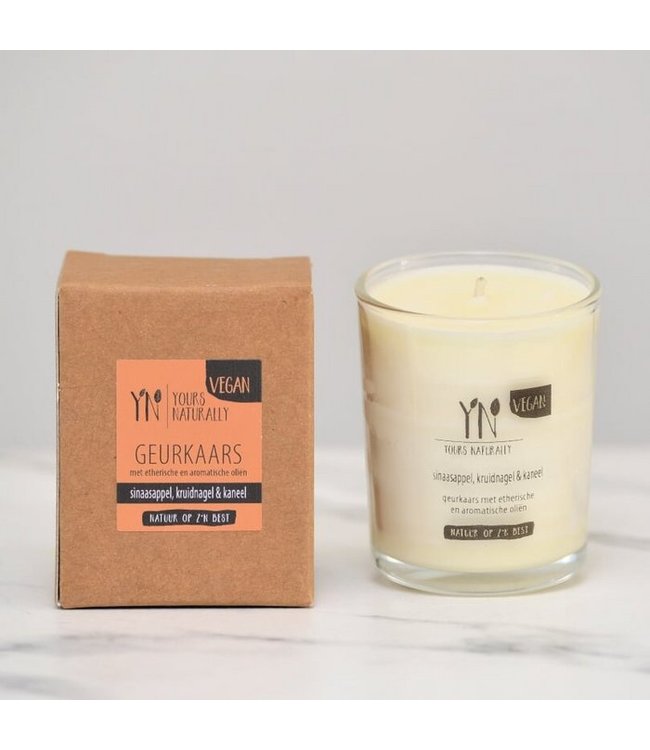 Scented candle Orange & Cinnamon Clove