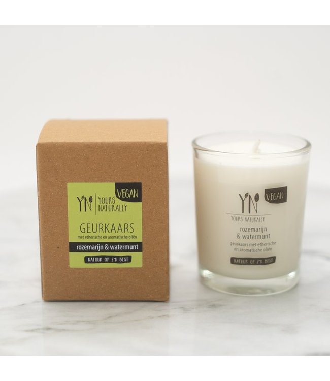 Scented Candle Rosemary & Watermint