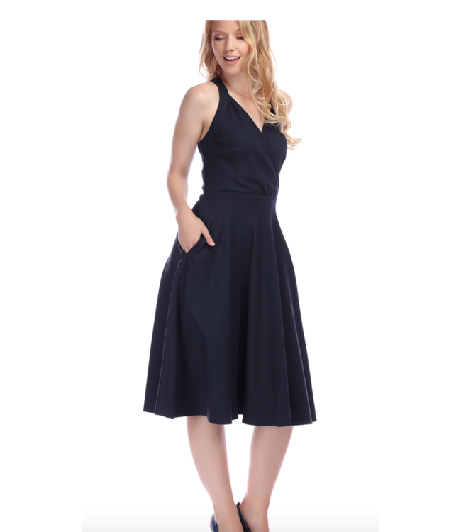 Swing dress Navy